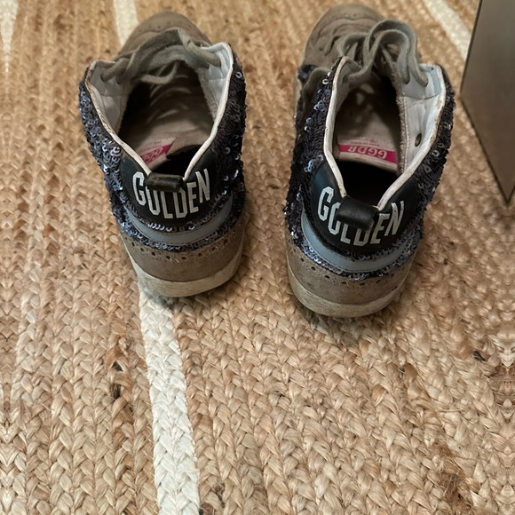 Golden goose midstars- sequin, blue, and pink - Picture 4 of 8